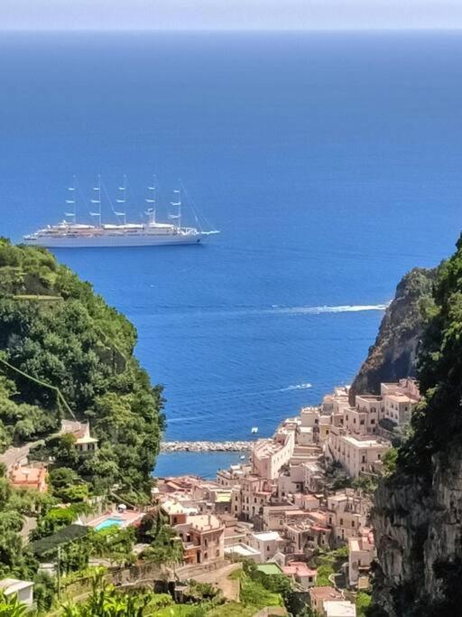 Terrazza Belvedere A Pontone - Amalfi Coast Exterior photo